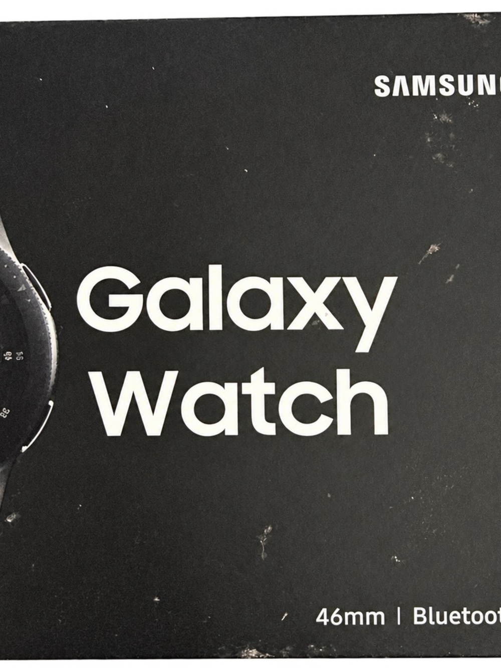 Samsung Galaxy Watch - Black and Silver Accents